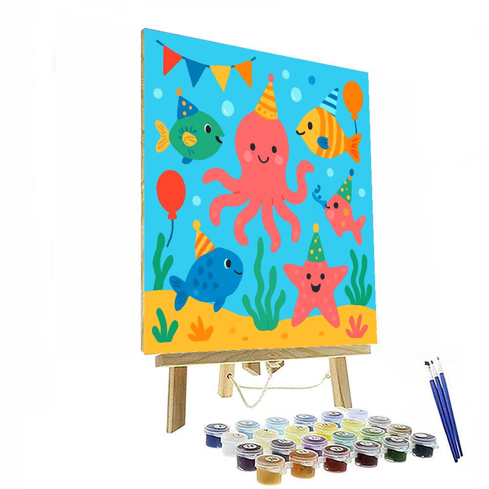 Charming Undersea Gala DIY Paint By Numbers
