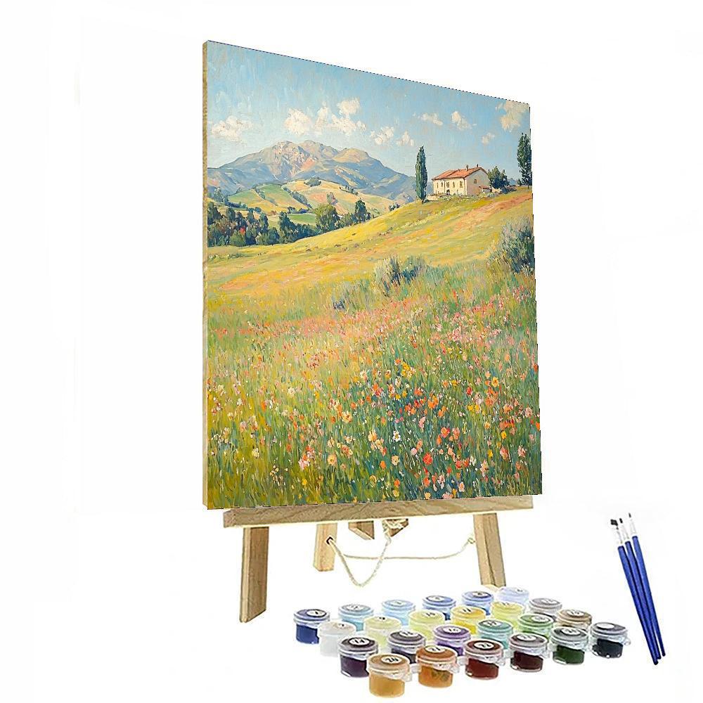 Paul Cézanne Inspired Ethereal Meadow  Paint By Numbers Kits