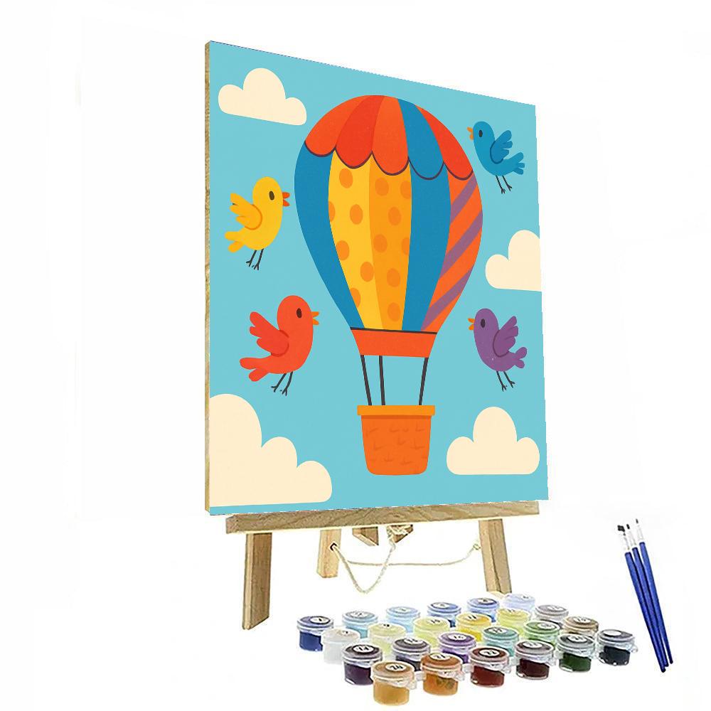 Dreamy Sky Safari Numbered Painting Kits