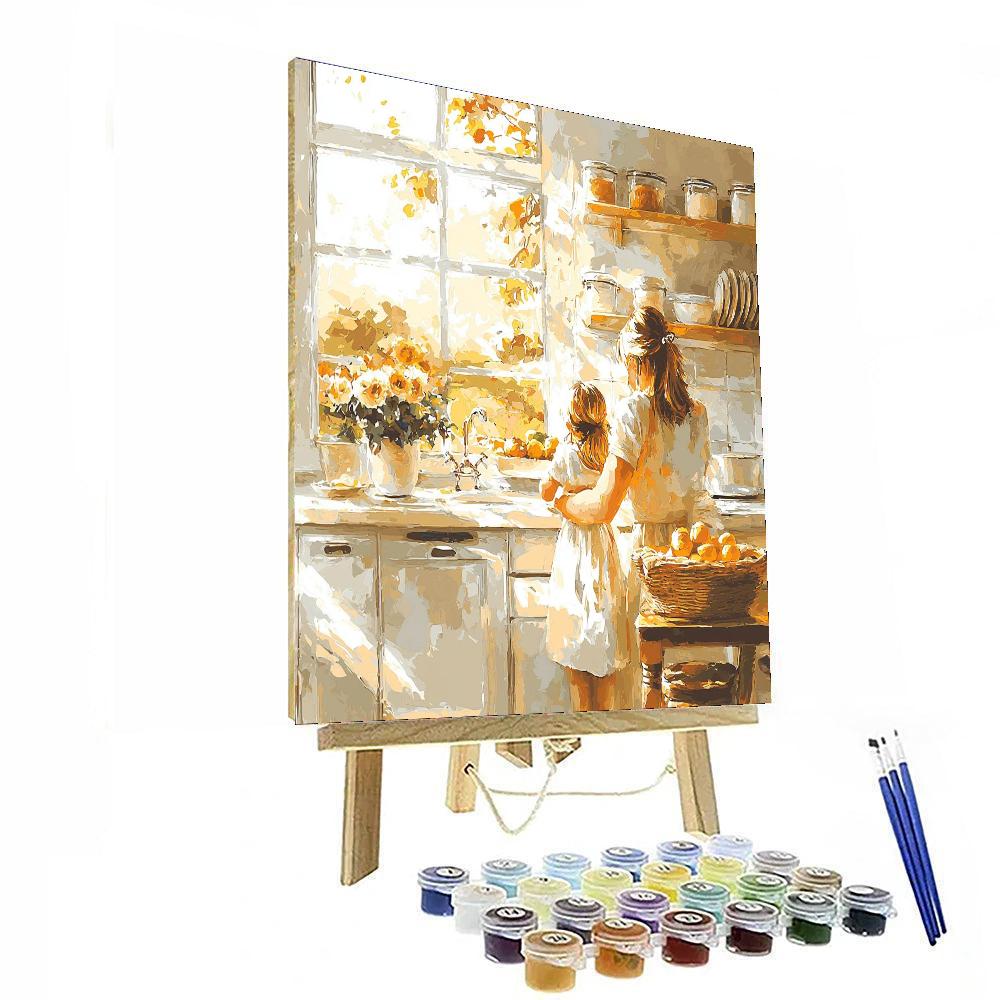 Soft Light Of Morning Number Painting