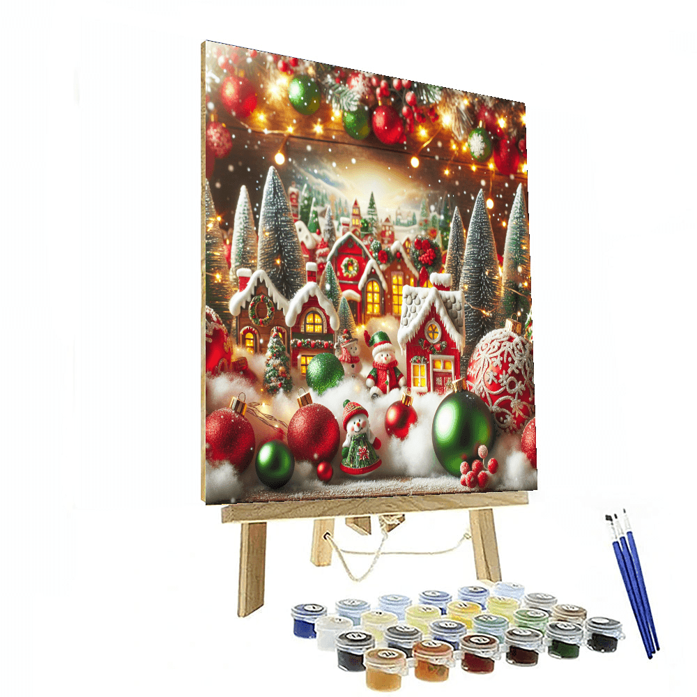 Christmas Enchantment Numbered Painting Kits