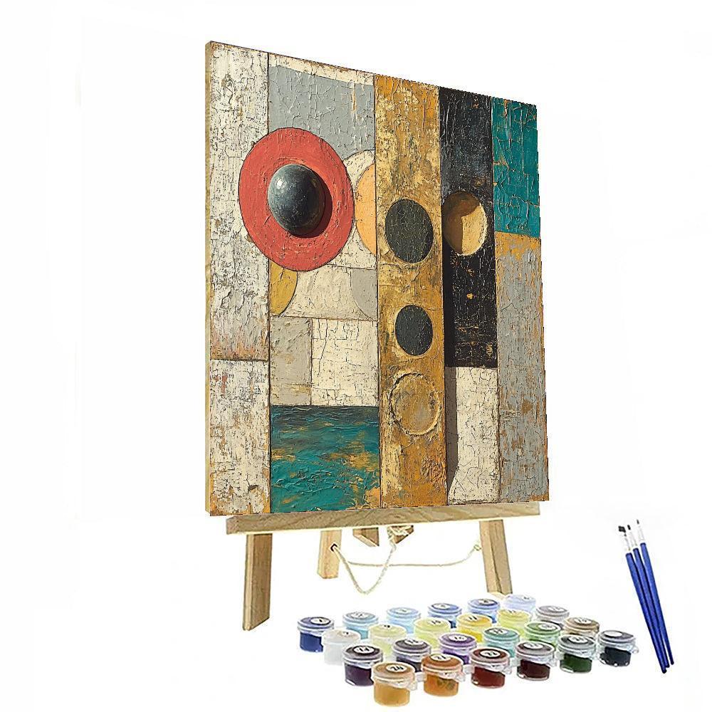 Max Ernst Inspired Symbolic Layers  Paint By Numbers