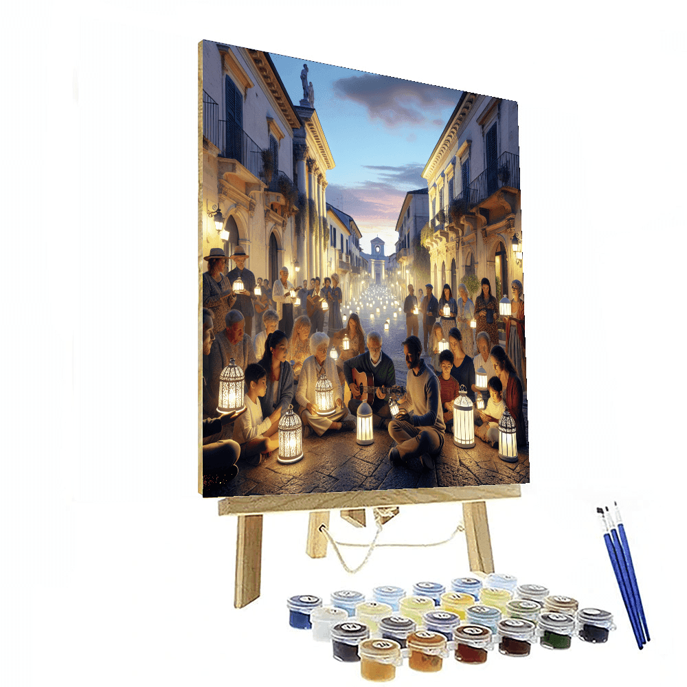 Festival Of The Dead - Italy Painting By Numbers Kit