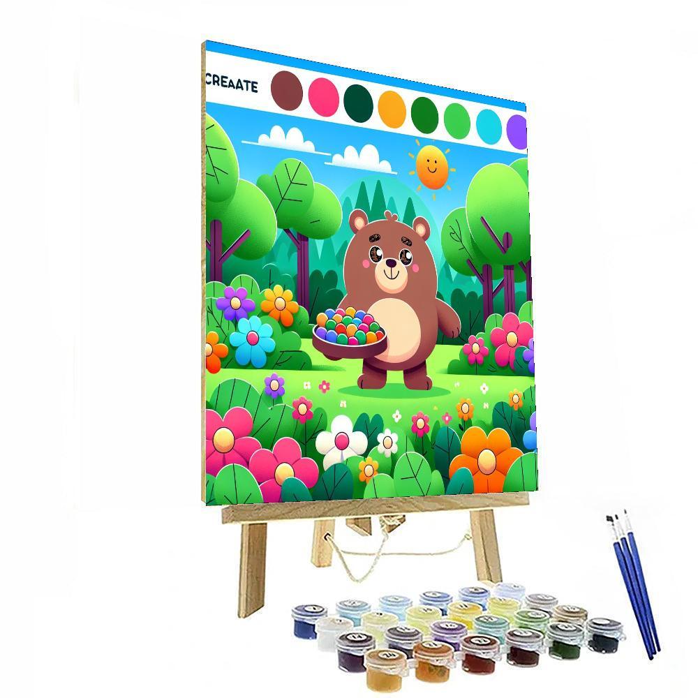 Brave Little Bears Numbered Painting Kits