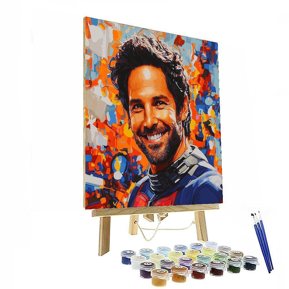 Paul Rudd: The Charm Of Ant-man Paint By Numbers Kits