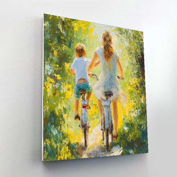 Motherly Guidance Number Painting