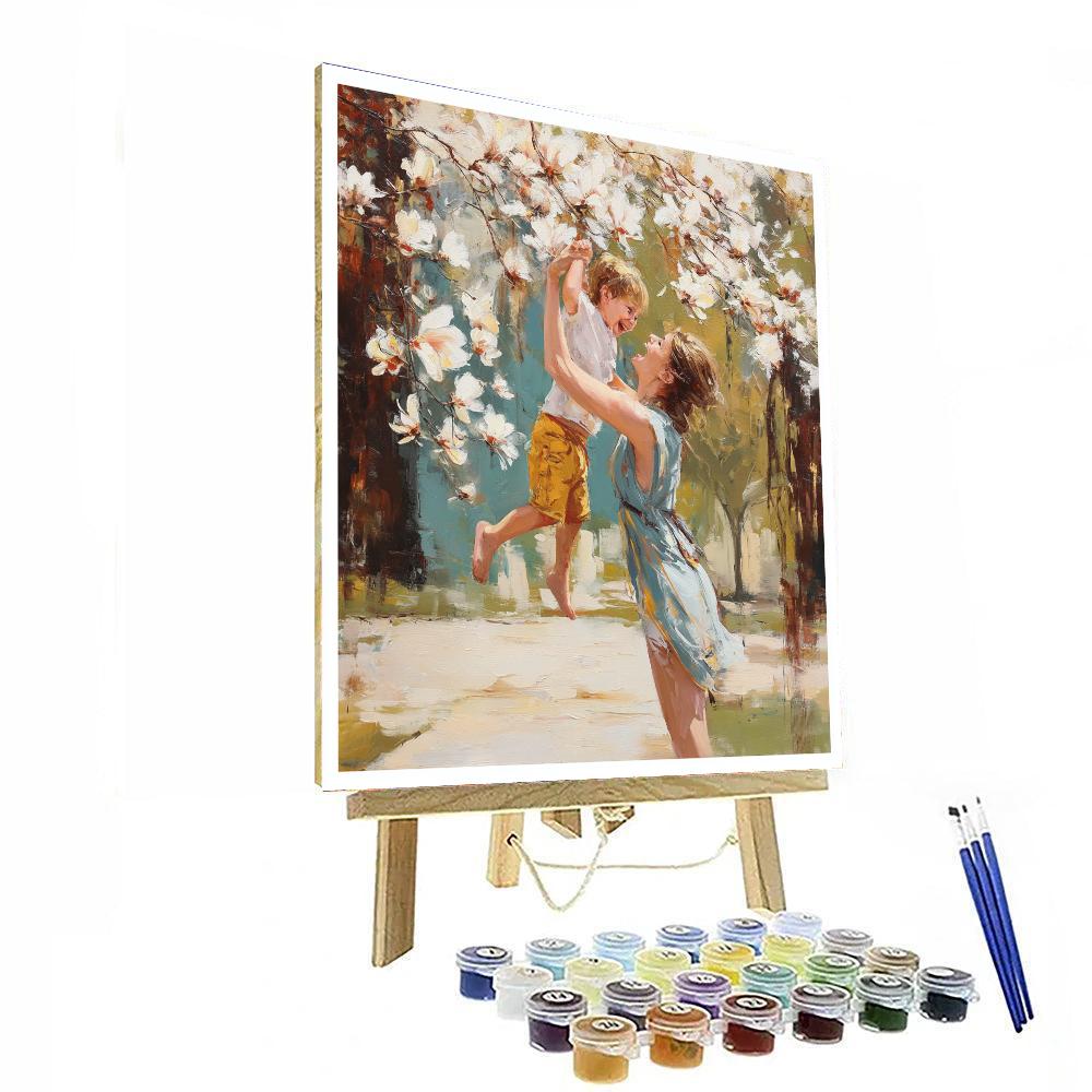 Serenade Of Maternal Joy DIY Paint By Numbers