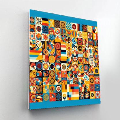 Cultural Collage Paint By Number