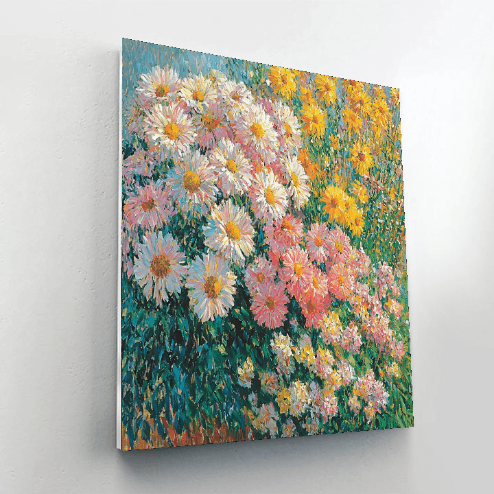 Claude Monet Inspired Blooming Still Life  Paint By Numbers Kits