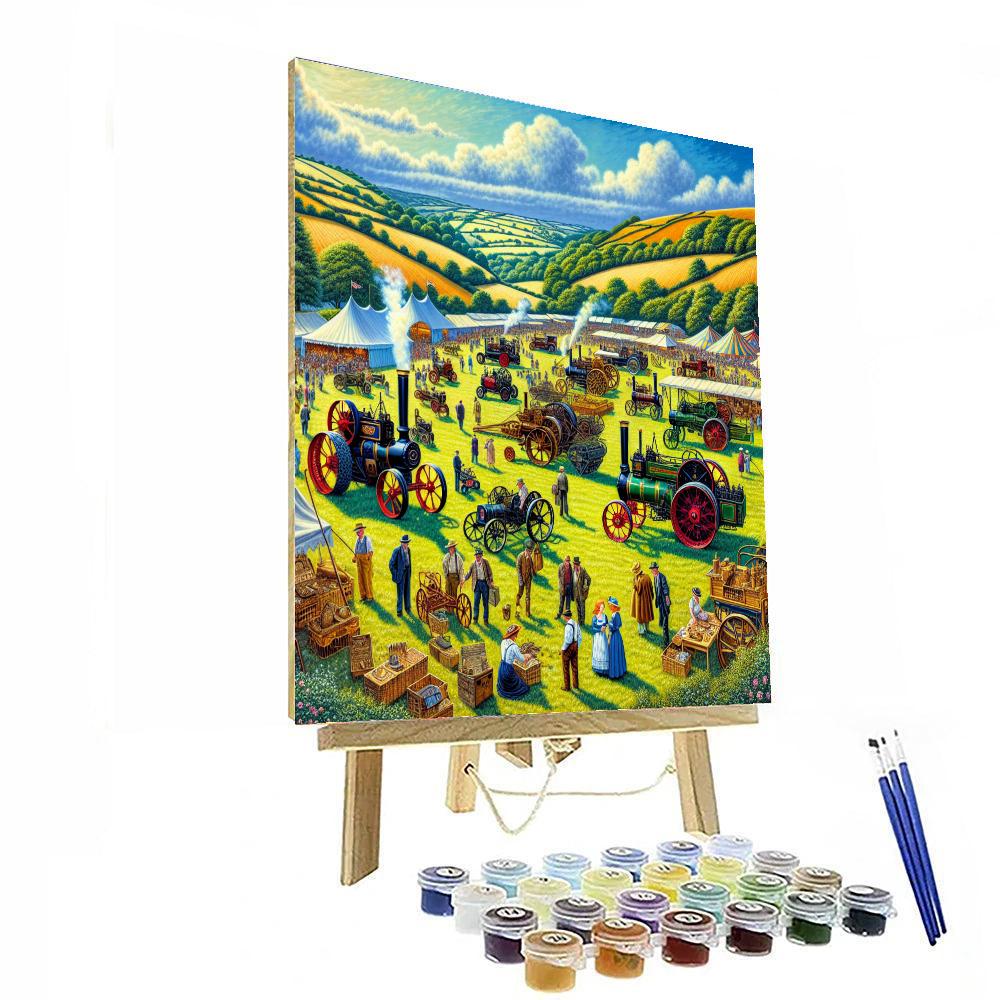 Great Dorset Steam Fair - England Numbered Painting Kits