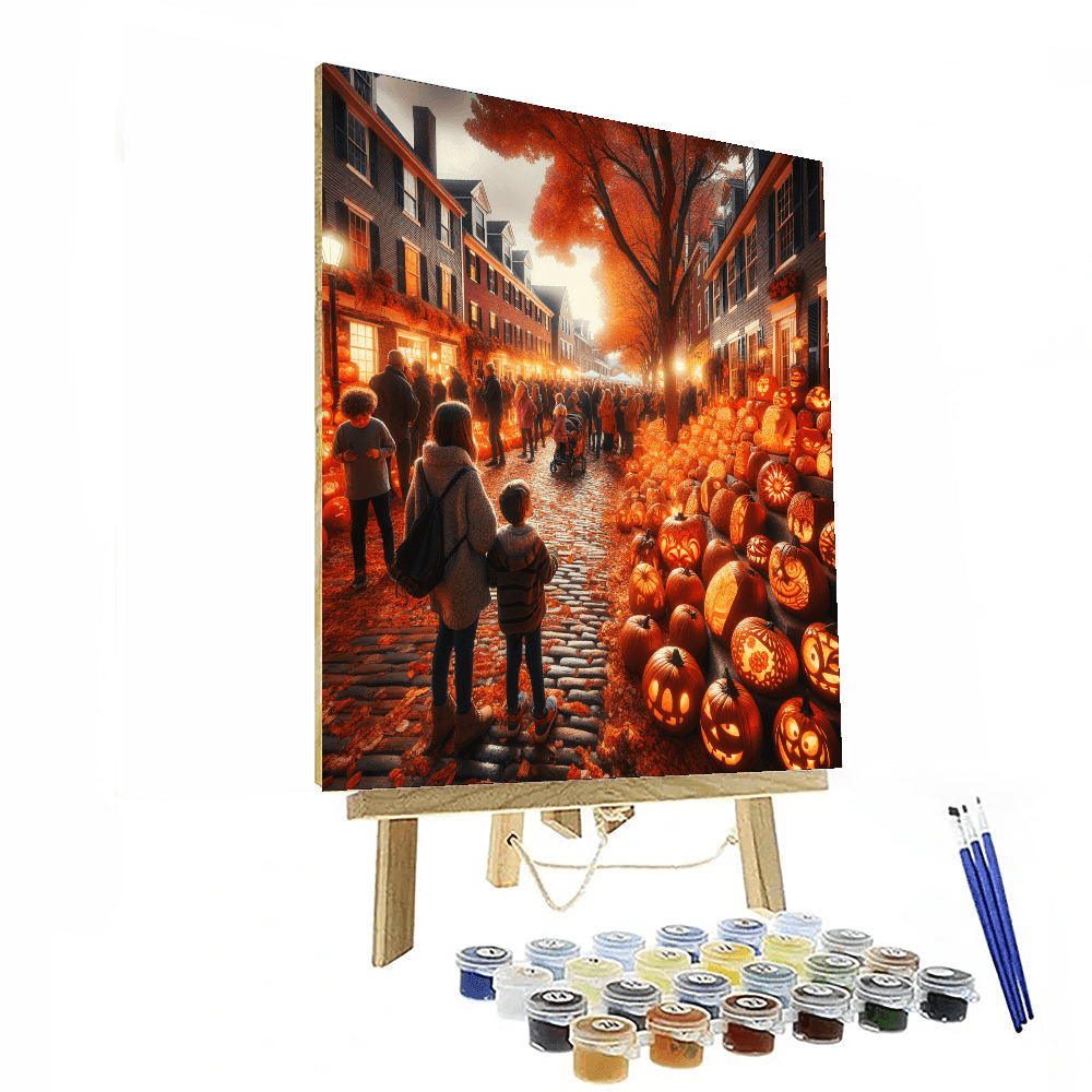 Keene Pumpkin Festival - New Hampshire Paint By Number