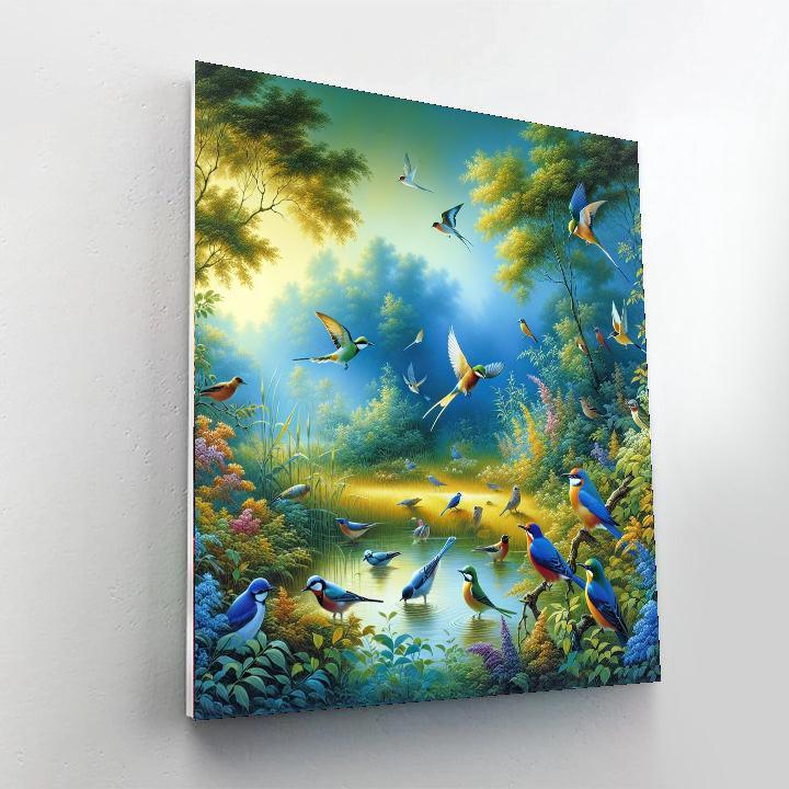 Birdsong Harmony Paint By Numbers Kits
