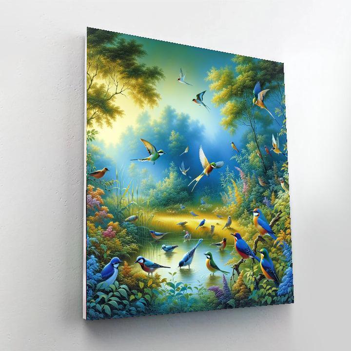 Birdsong Harmony Paint By Numbers Kits