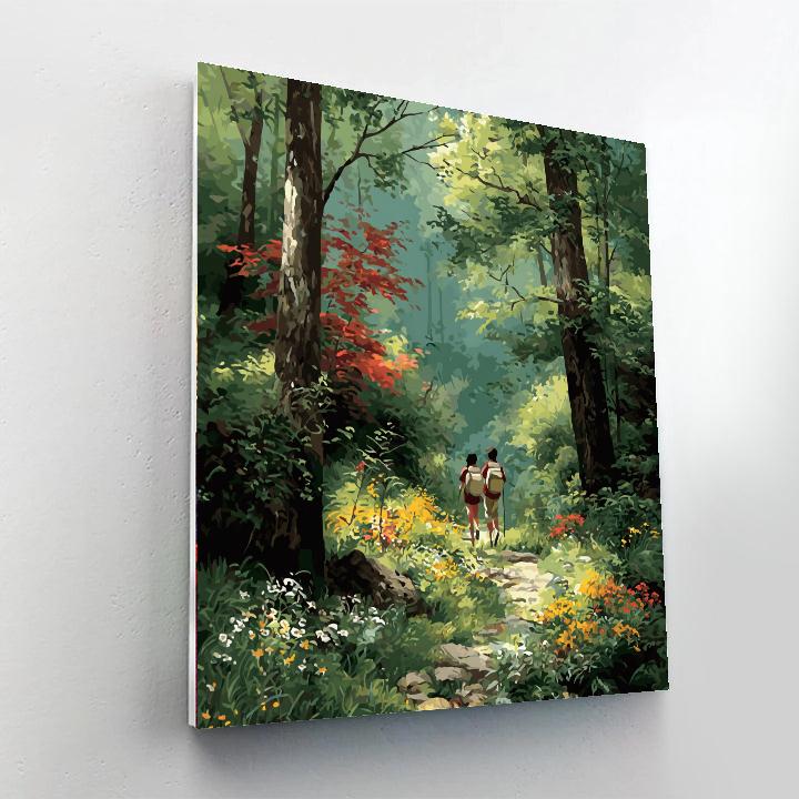 Embracing Nature's Love DIY Paint By Numbers