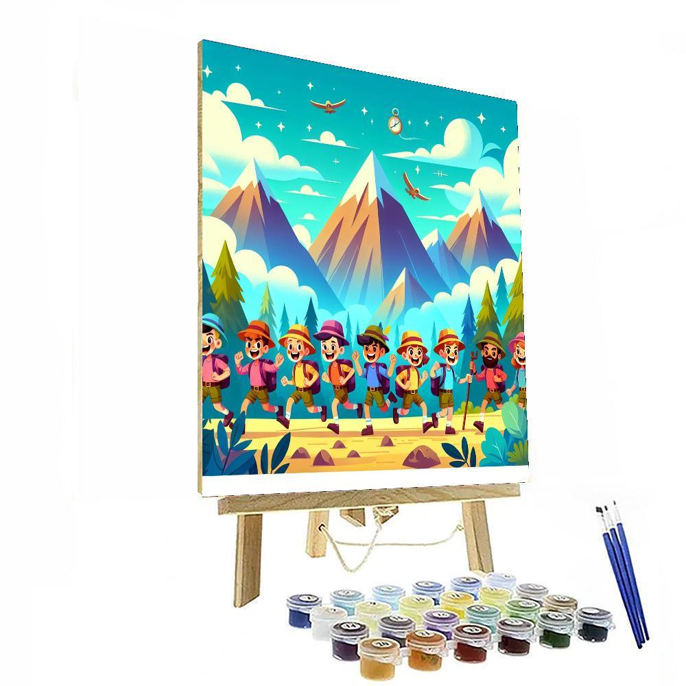 Mountain Mysteries Painting By Numbers Kit
