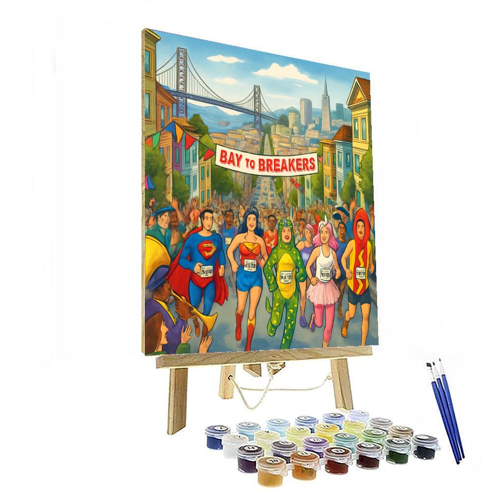 Bay To Breakers - San Francisco, United States Numbered Painting Kits