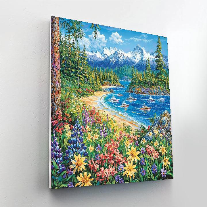 Vancouver Island - British Columbia Paint By Color