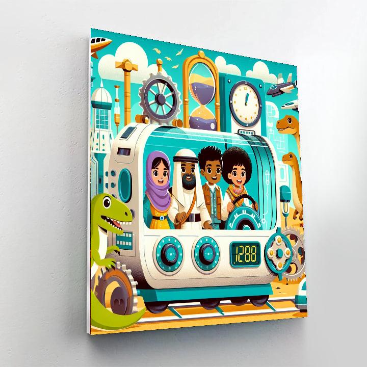 Time Travel Safari Paint By Numbers