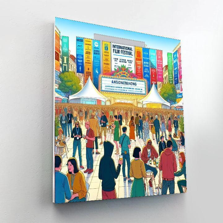 International Film Festival Rotterdam - Netherlands Numbered Painting Kits
