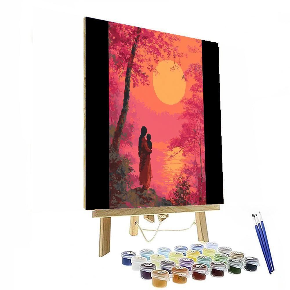 The Sunrise Of Love DIY Paint By Numbers