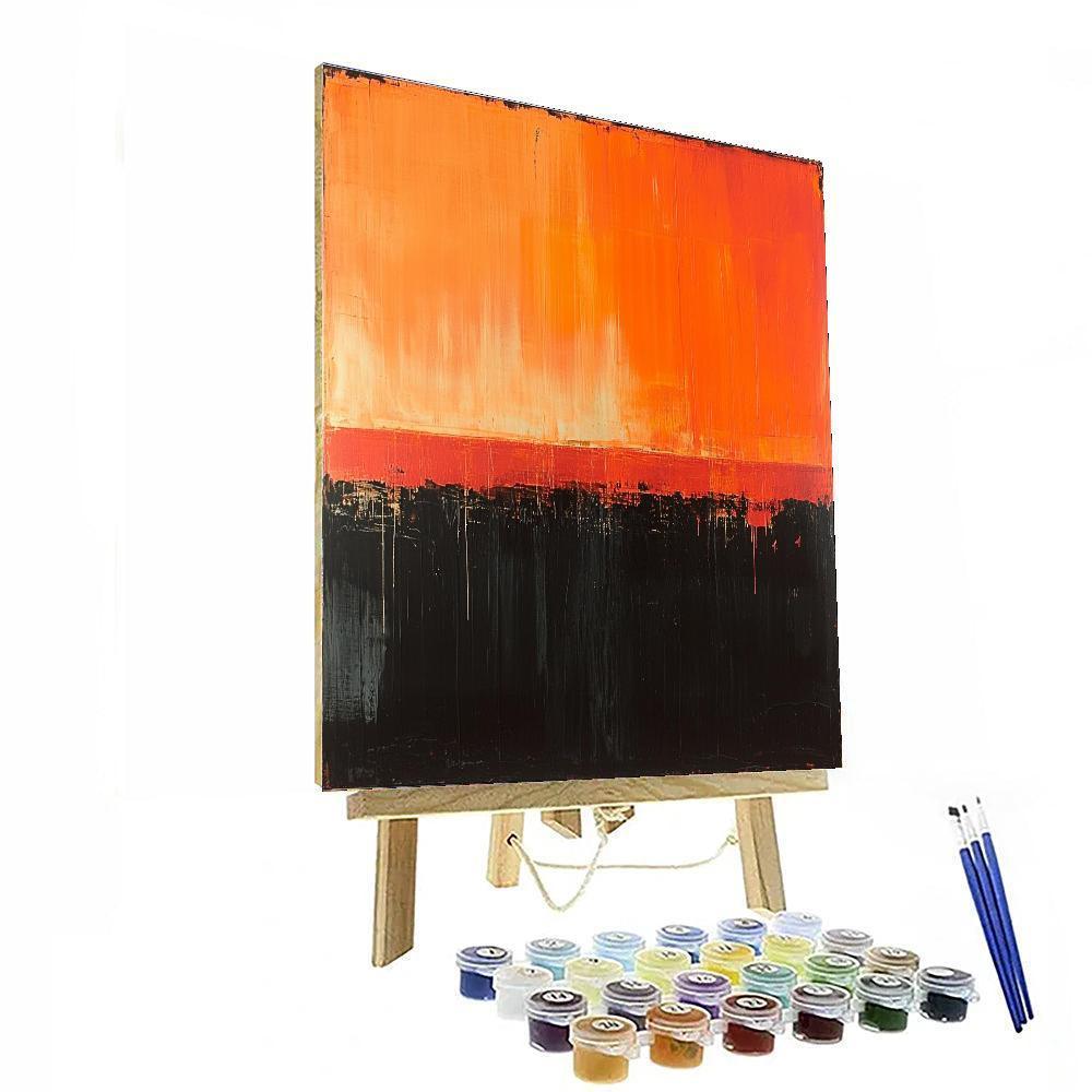 Mark Rothko Inspired Chasing Horizons  Paint By Numbers Art
