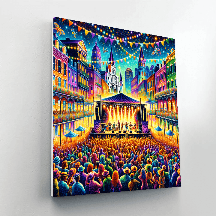 Essence Festival - New Orleans, Usa Painting By Numbers Kit