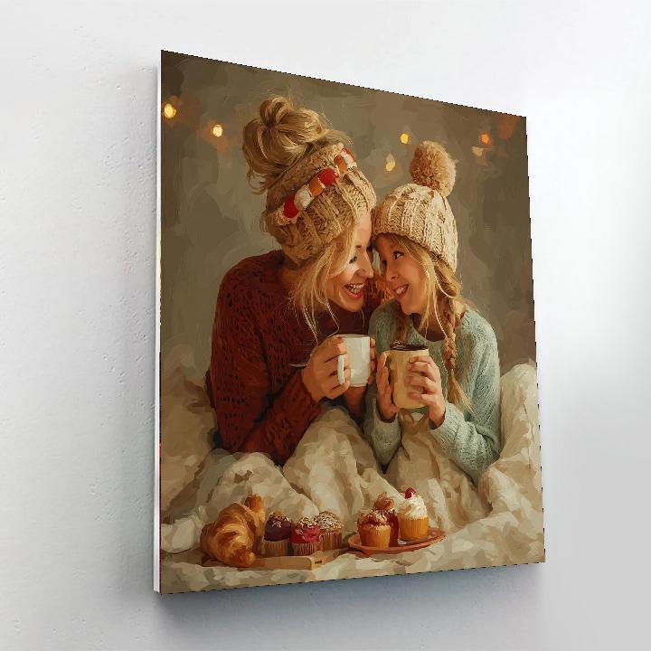 Happiness In A Cup Numbered Painting Kits