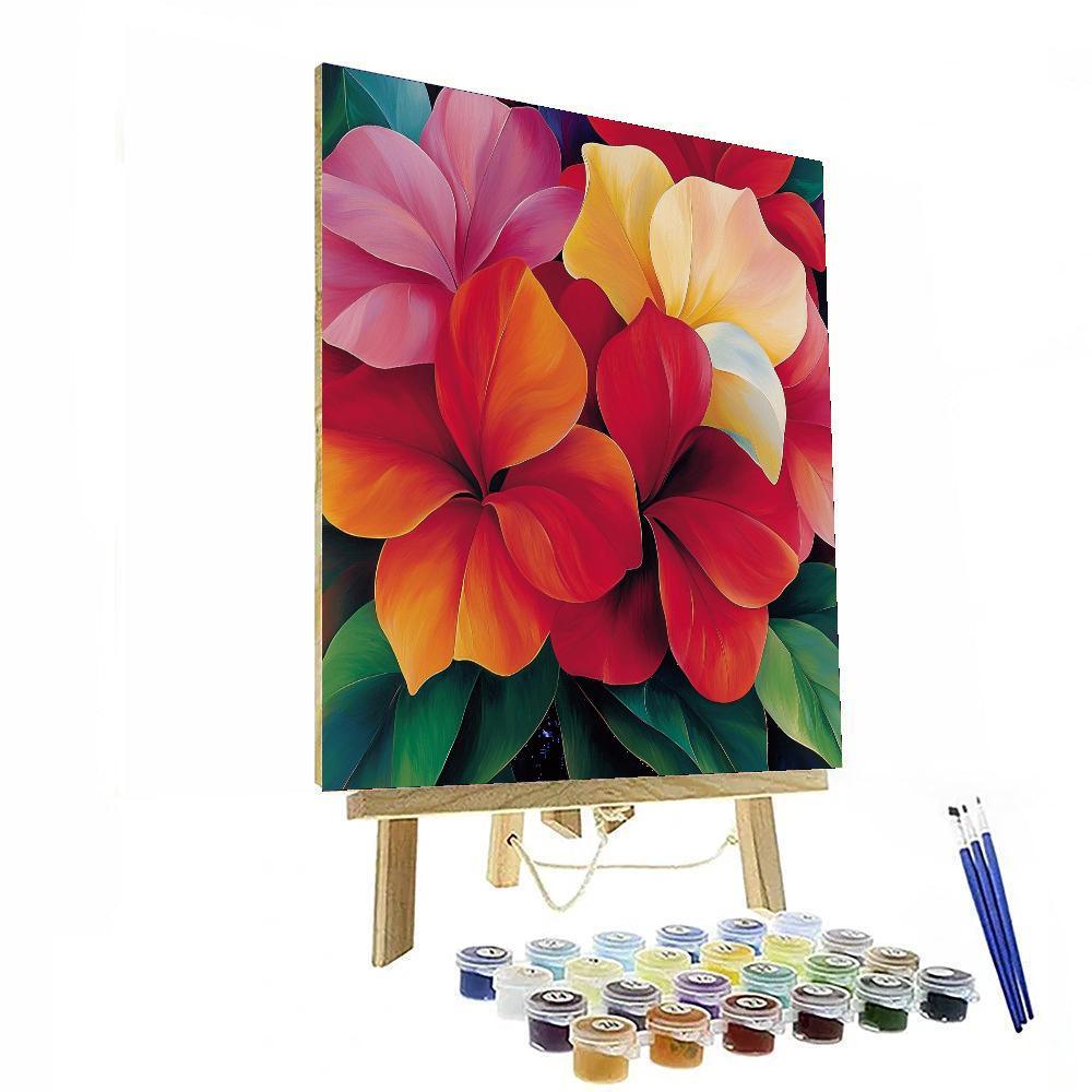 Georgia O’Keeffe Inspired Eternal Springs  Paint By Numbers Kits