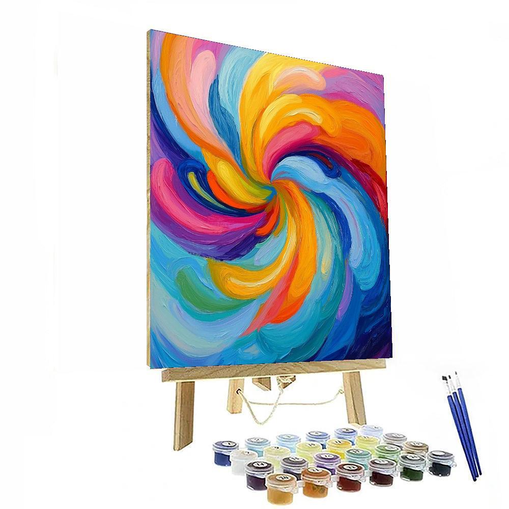 Edgar Degas Inspired Whirlwind Of Dreams  Paint By Numbers Art