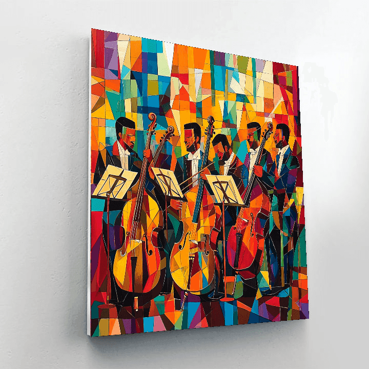 Pablo Picasso Inspired Picasso's Musical Serenade  Paint By Numbers Kits