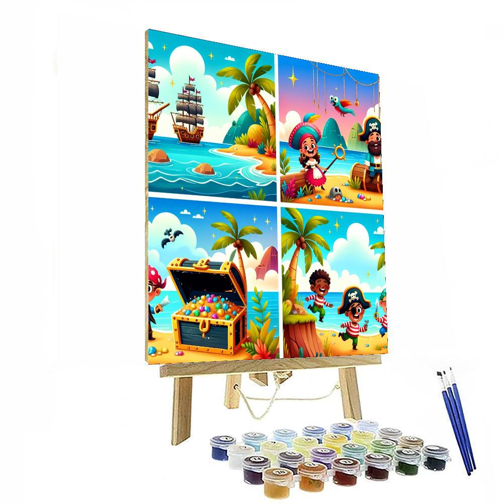 Pirate's Bay Numbered Painting Kits