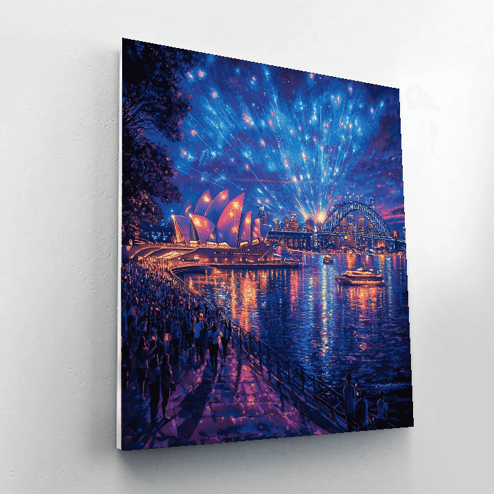 Vivid Sydney - Sydney Paint By Numbers Kits