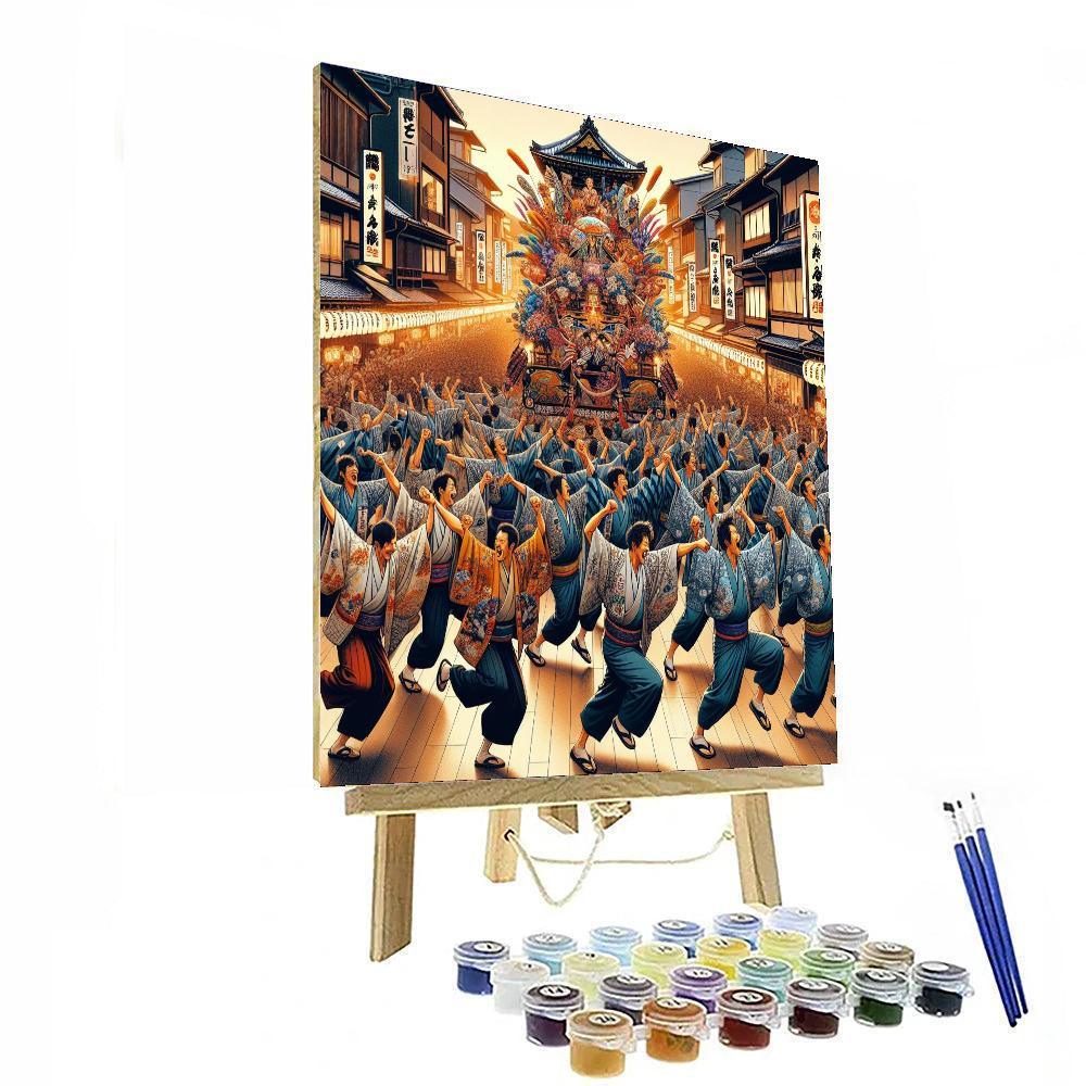 Nagasaki Kunchi - Japan Number Painting