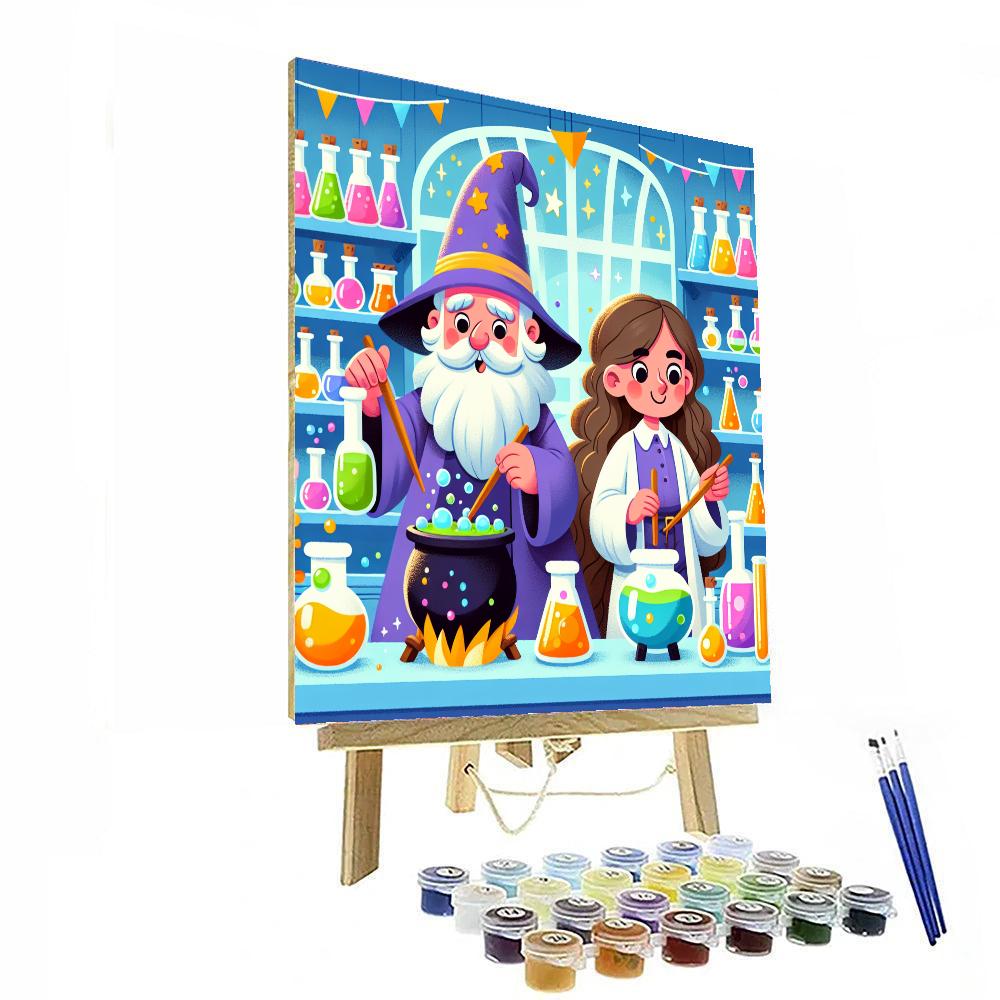 Magical Potion Masters Paint By Numbers Kits