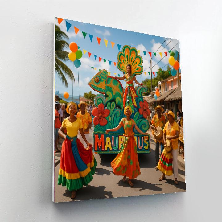 Karnival Des Arts - Mauritius Number Painting