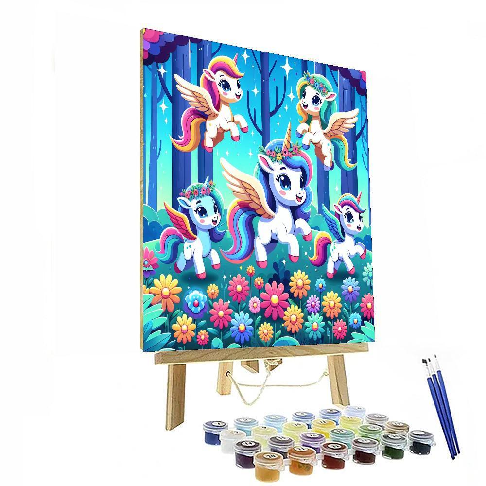 Magical Creature Exploration Painting Number Kit