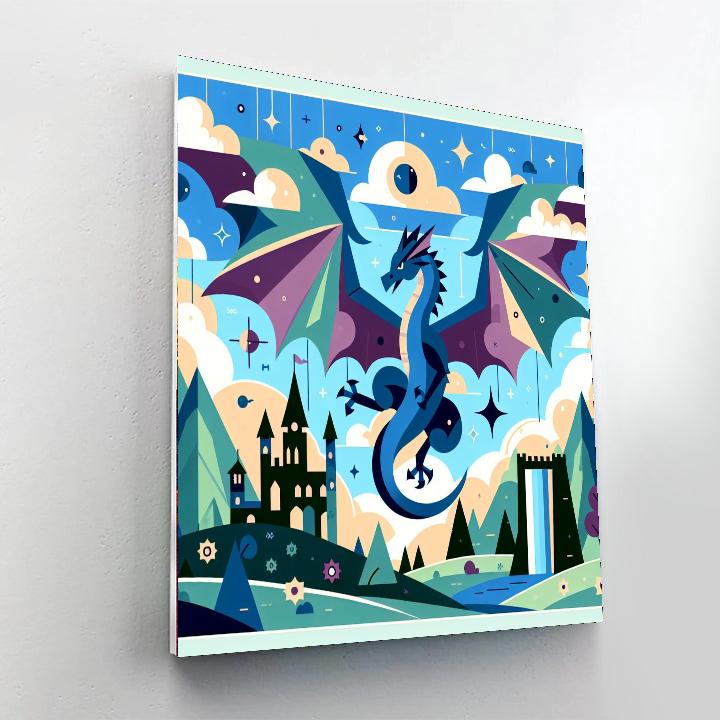 Mythical Realm Journey Painting Number Kit