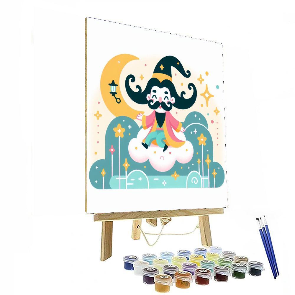 Whisker Wizard Adventure Paint By Number