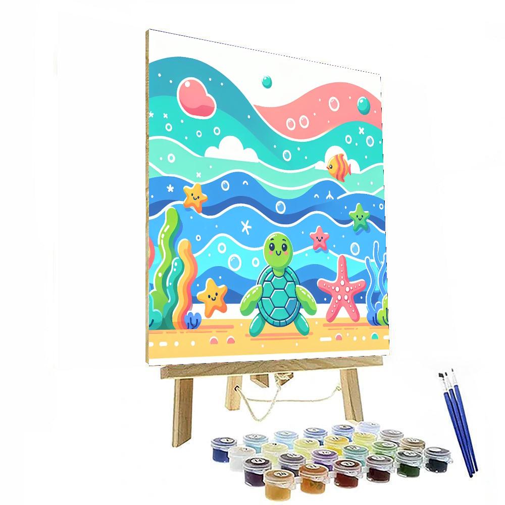 Friendly Ocean World Paint By Numbers