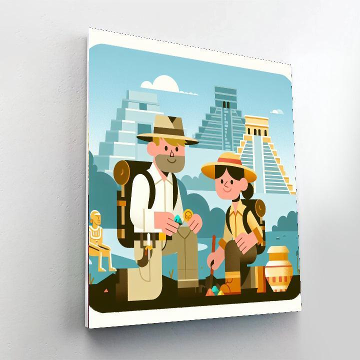 Historic Expedition Adventure Numbered Painting Kits