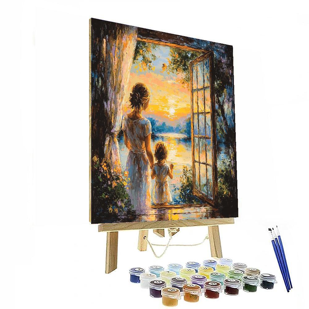 Harmonies At Dawn Painting Number Kit