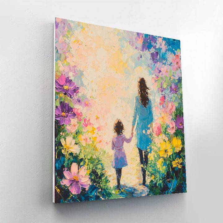 Love's Blossoming Journey Numbered Painting Kits