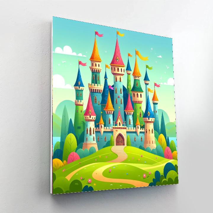 Castle Of Imagination Paint By Numbers