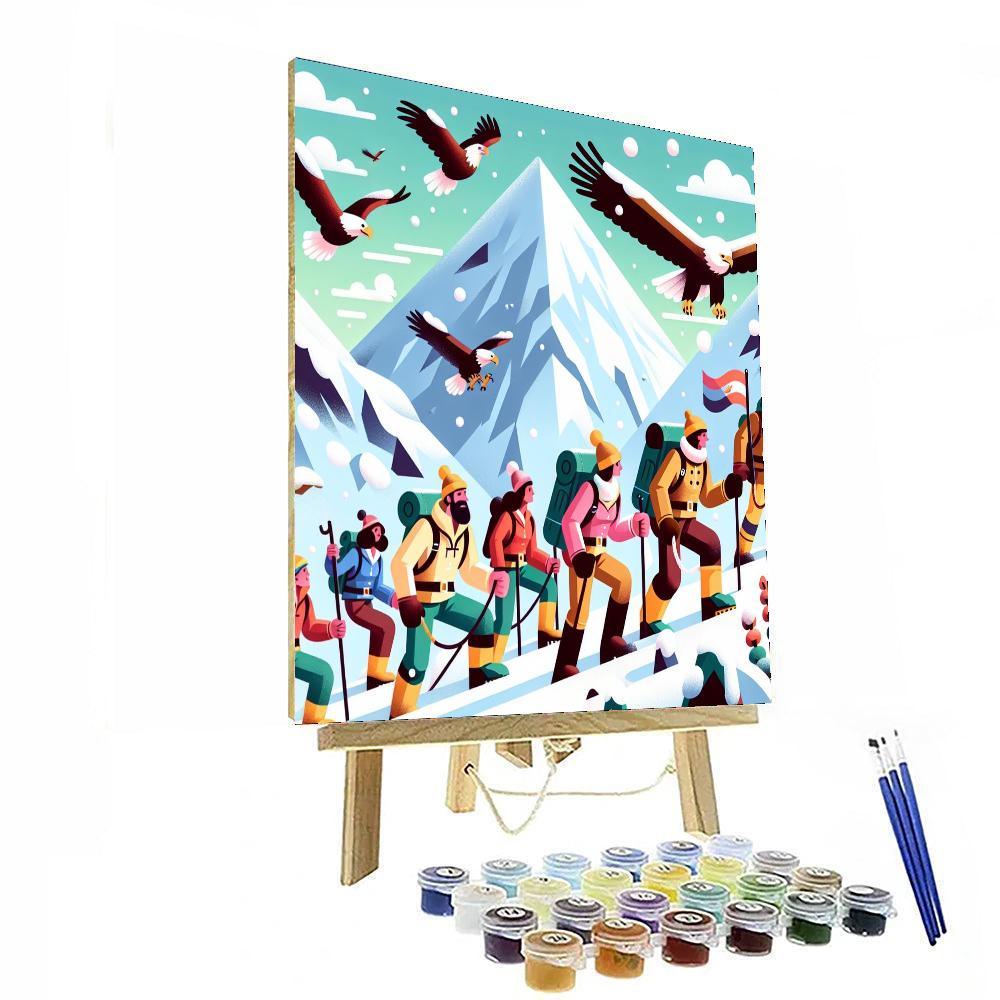 Mountain Expedition Paint By Color