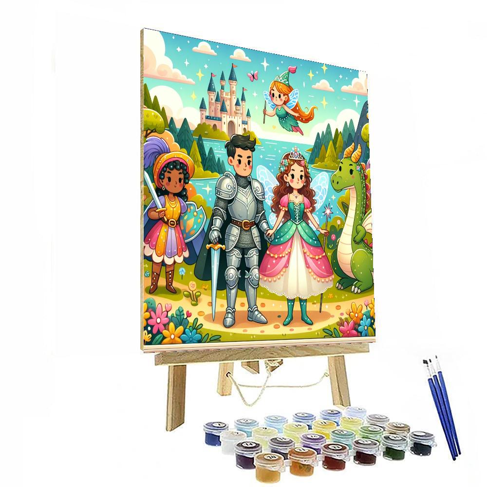 Adventurous Fairytale Quest Paint By Numbers