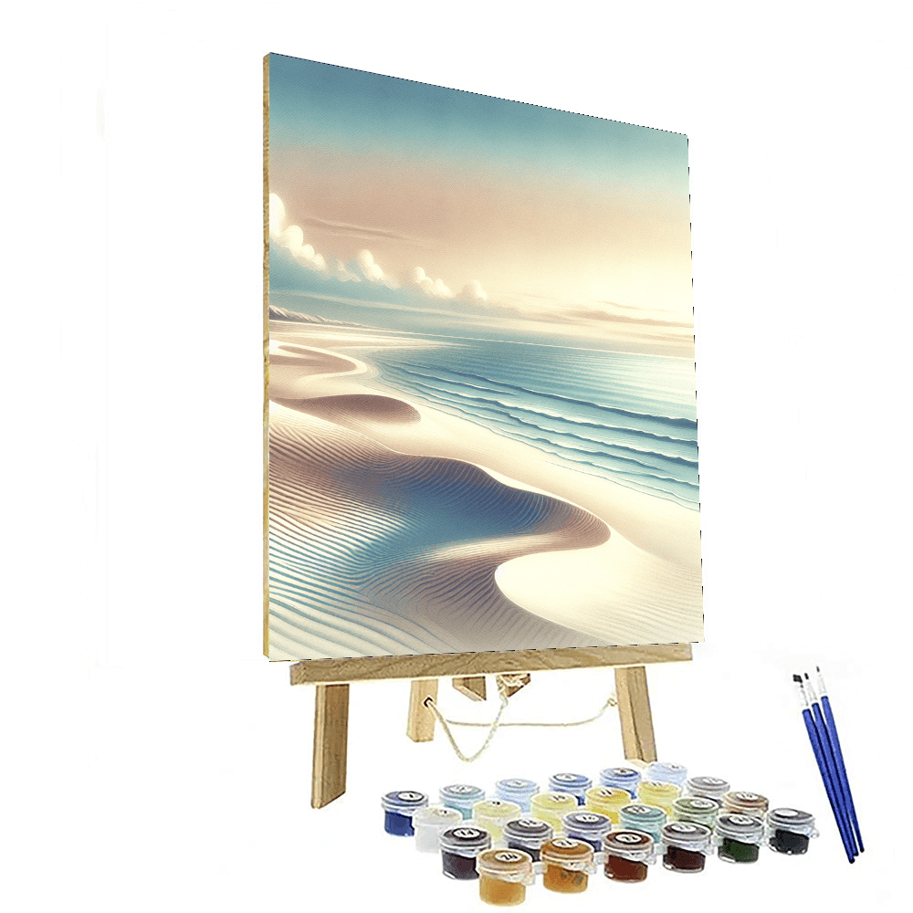 Idyllic Coastal Retreat Number Painting