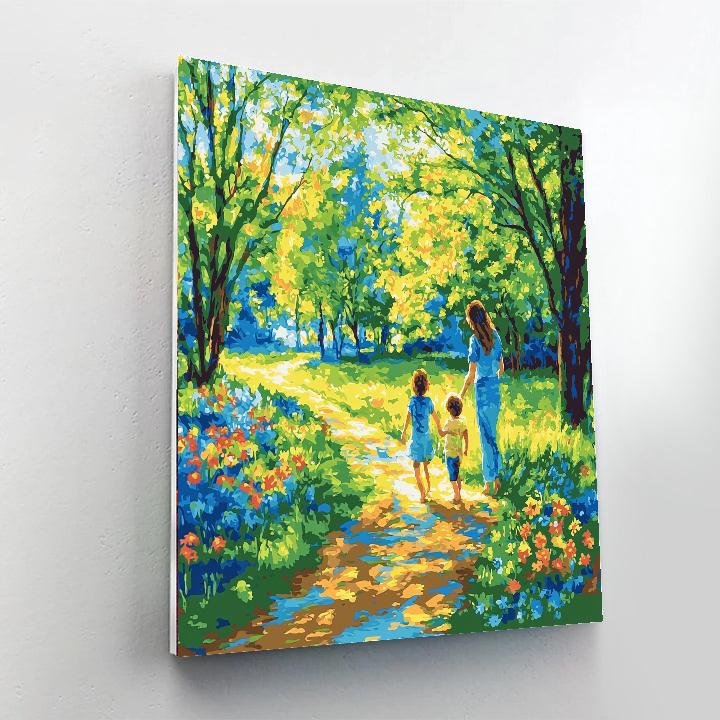 Mom And Me At The Park Paint By Numbers