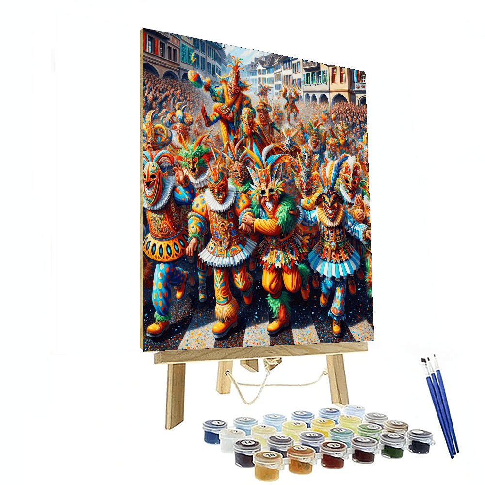 Fasnacht Festival Paint By Color
