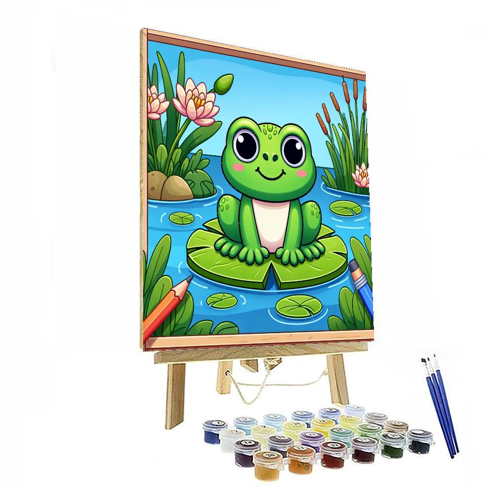 Froggy Adventures Painting By Numbers Kit