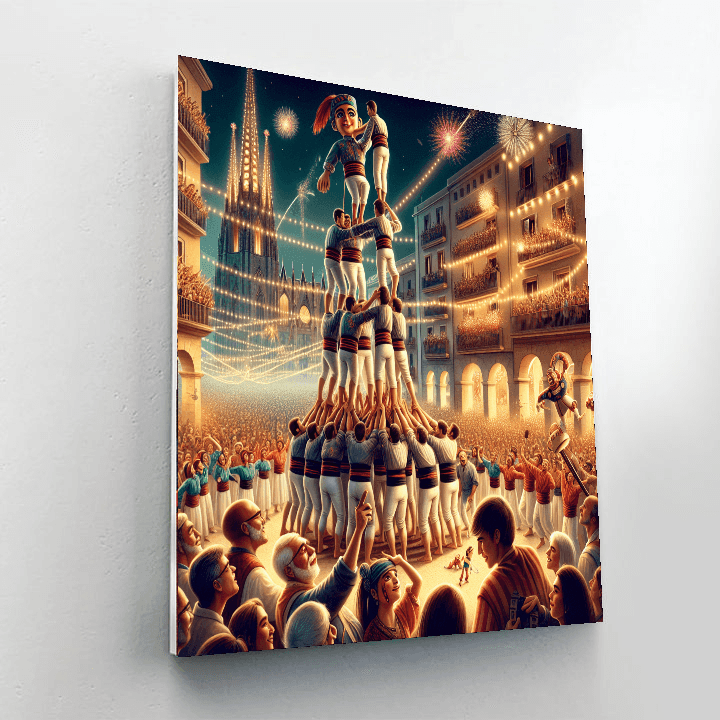 La Merce Festival - Spain DIY Paint By Numbers